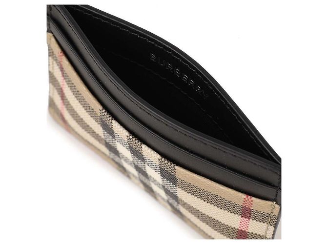 Burberry Check Card Case Brown - view 8