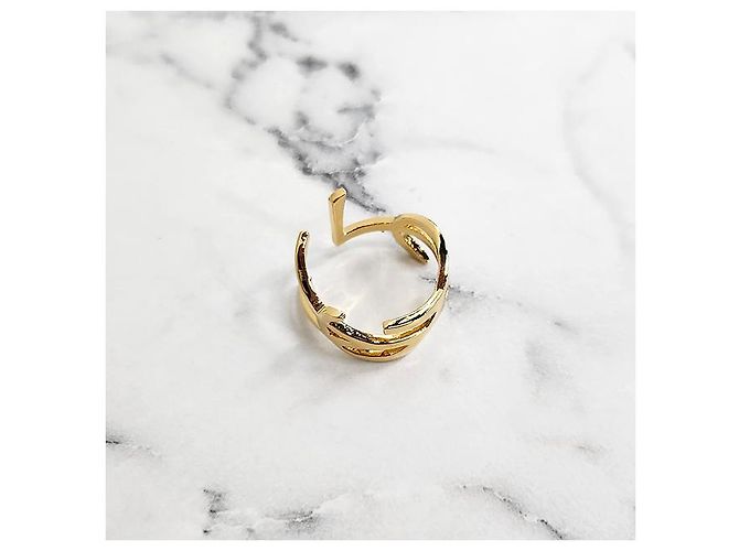 Saint Laurent YSL Logo Opium Twist Ring - Ansicht 17