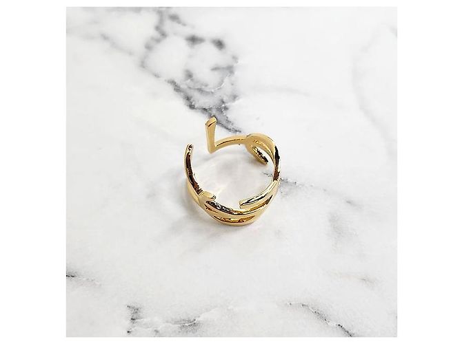 Saint Laurent YSL Logo Opium Twist Ring - Ansicht 7
