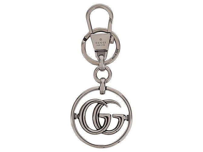 Gucci Double Keychain Silvery - view 3