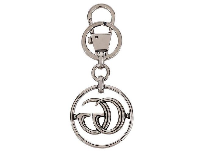 Gucci Double Keychain Silvery - view 4
