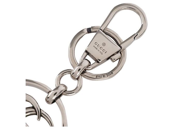 Gucci Double Keychain Silvery - view 5