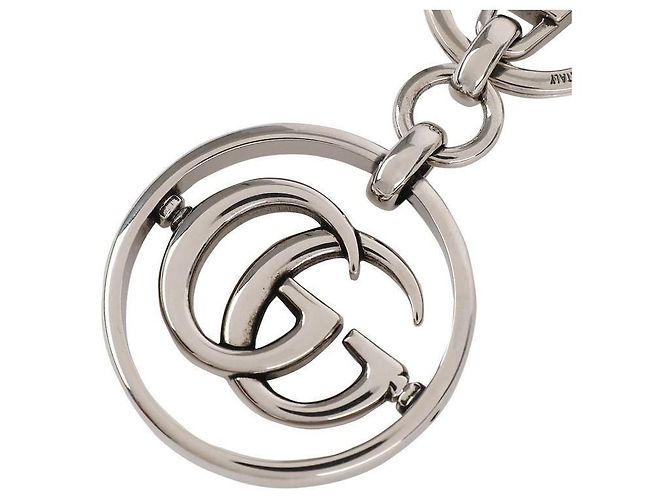 Gucci Double Keychain Silvery - view 6