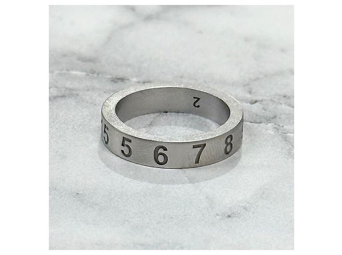 Maison Martin Margiela Nuovo Anello con Logo Numerico - vista 14