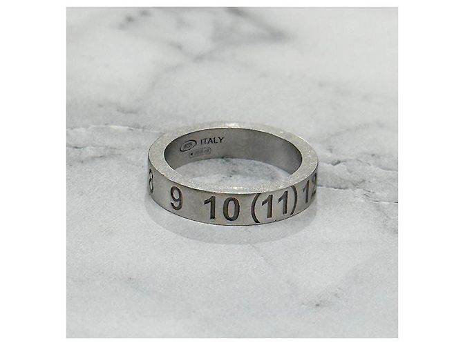 Maison Martin Margiela Nuovo Anello con Logo Numerico - vista 15