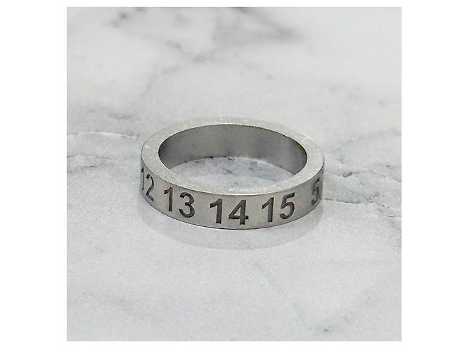 Maison Martin Margiela Nuovo Anello con Logo Numerico - vista 16