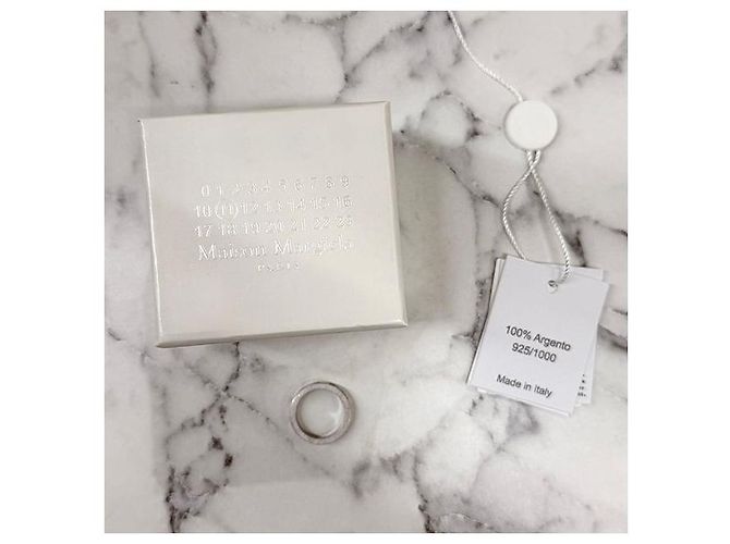 Maison Martin Margiela Nuovo Anello con Logo Numerico - vista 2
