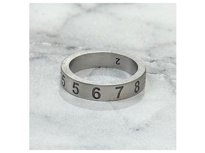 Maison Martin Margiela Nuovo Anello con Logo Numerico - vista 3