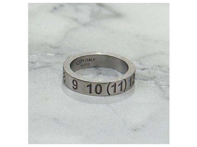 Maison Martin Margiela Nuovo Anello con Logo Numerico - vista 4
