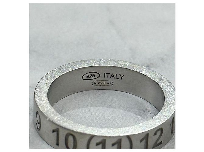 Maison Martin Margiela Nuovo Anello con Logo Numerico - vista 6
