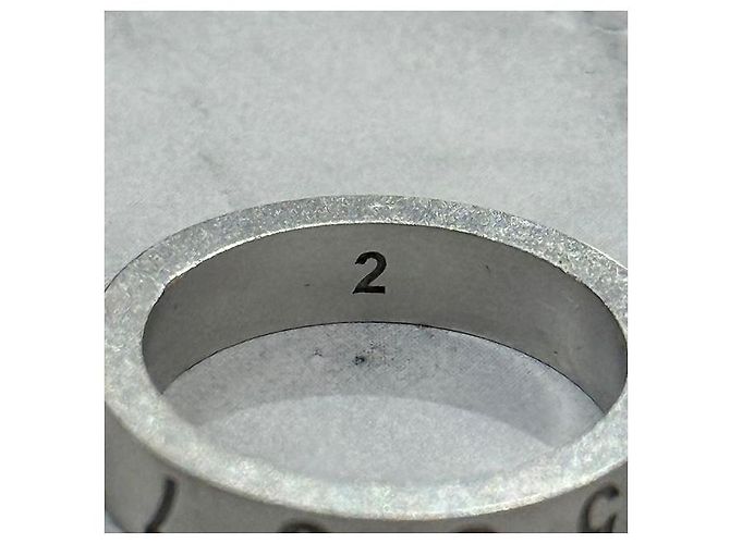 Maison Martin Margiela Nuovo Anello con Logo Numerico - vista 7