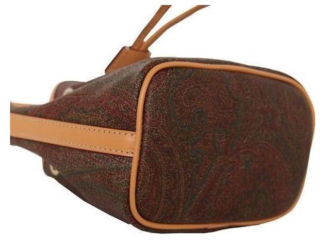 Etro Mini Bucket Bag Paisley Braun - Ansicht 4