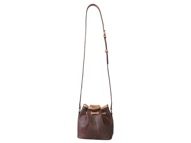 Etro Mini Bucket Bag Paisley Braun - Ansicht 7