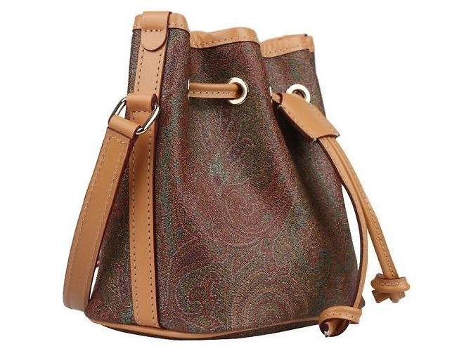 Etro Mini Bucket Bag Paisley Braun - Ansicht 9