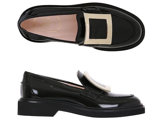 Roger Vivier Mocassini Vib Rangers Nero - vista 2