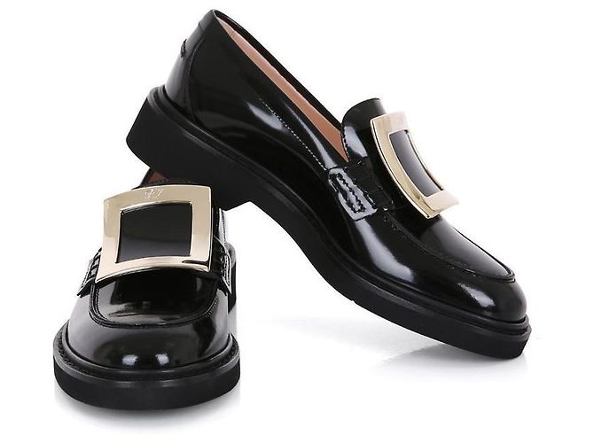 Roger Vivier Mocassini Vib Rangers Nero - vista 5