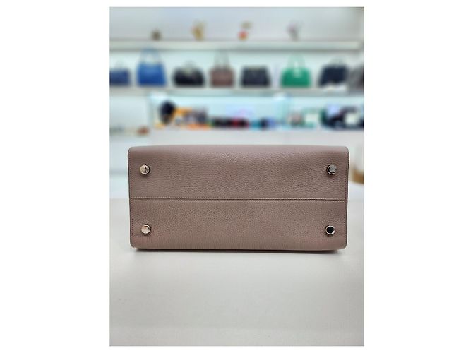 Borsa a tracolla piccola a pois Diorama con manico superiore Marrone - vista 7