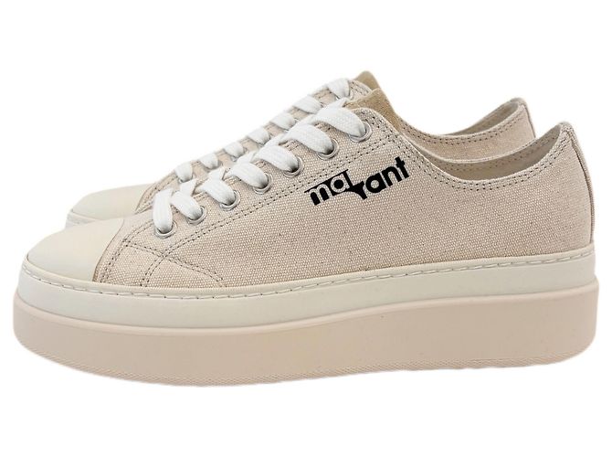 Isabel Marant Sneakers da donna Austin Bianco - vista 2