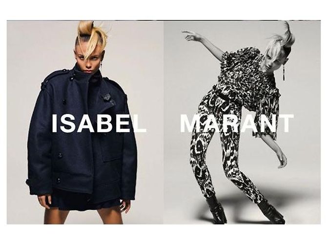 Isabel Marant Sneakers da donna Austin Bianco - vista 5