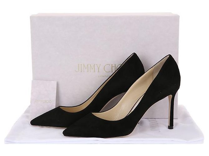 Jimmy Choo Décolleté Romy Pumps High Heel Nero - vista 12