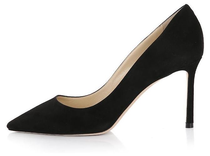 Jimmy Choo Décolleté Romy Pumps High Heel Nero - vista 3
