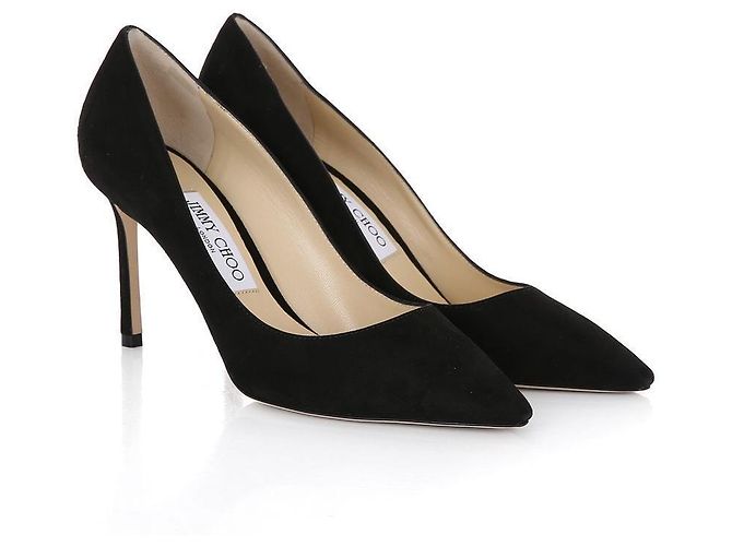 Jimmy Choo Décolleté Romy Pumps High Heel Nero - vista 4