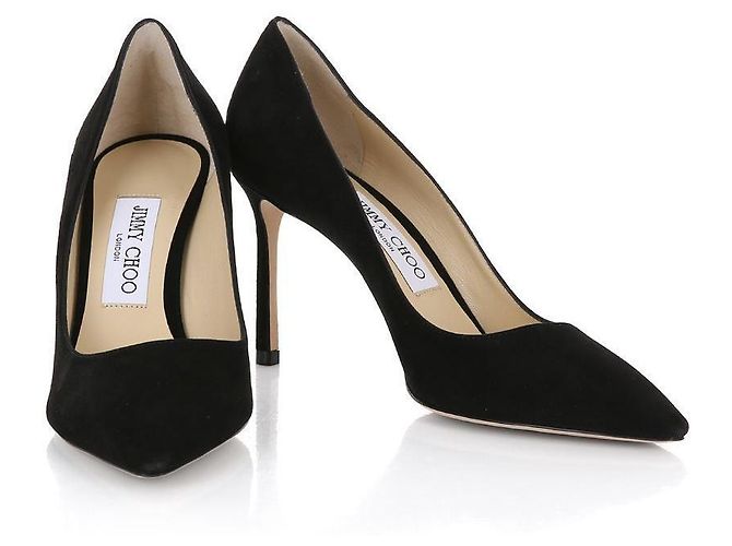Jimmy Choo Décolleté Romy Pumps High Heel Nero - vista 5