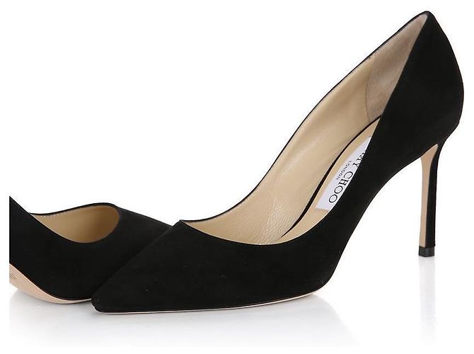 Jimmy Choo Décolleté Romy Pumps High Heel Nero - vista 7