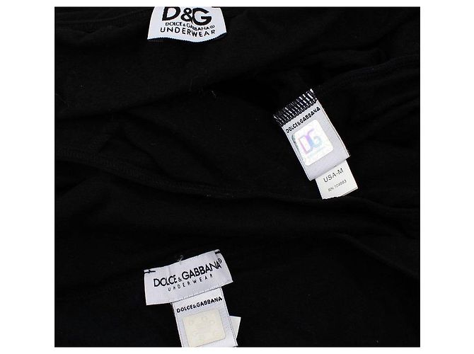 Dolce & Gabbana Conjunto de ropa interior negro - vista 6