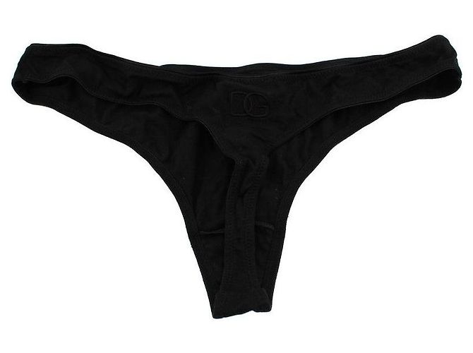 Dolce & Gabbana Conjunto de ropa interior negra Negro - vista 7