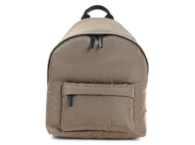 Givenchy Zaino Essenziale in Nylon Marrone - vista 5