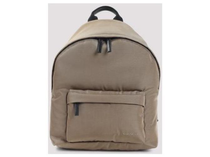 Givenchy Zaino Essenziale in Nylon Marrone - vista 6