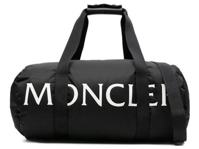 Moncler Logo Down Padding Duffle Bag - view 4