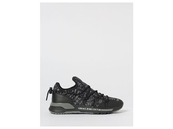 Versace Sneaker Dinamico Liquify Logo Marrone - vista 4