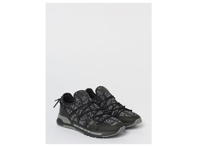 Versace Sneaker Dinamico Liquify Logo Marrone - vista 5