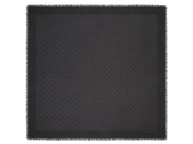 Tory Burch Monogramm-Jacquard-Reiseschal - Ansicht 4