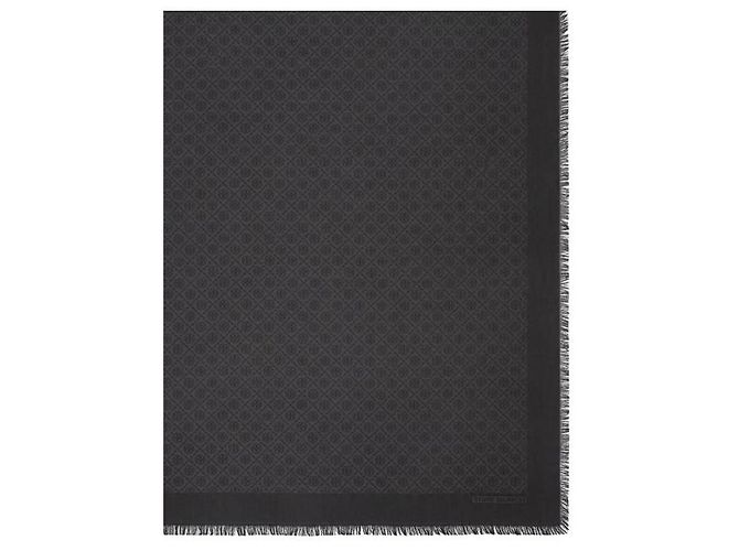 Tory Burch Monogramm-Jacquard-Reiseschal - Ansicht 5