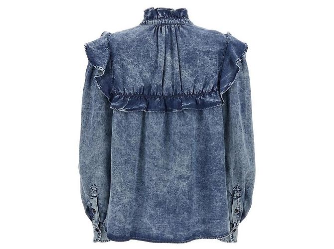 Isabel Marant Camicia in denim Blu - vista 5