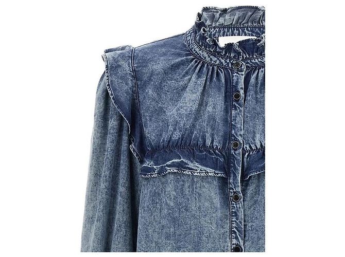 Isabel Marant Camicia in denim Blu - vista 6