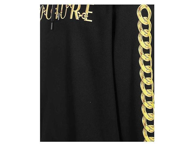 Versace Kapuzenpullover mit Ketten-Logo - Ansicht 6
