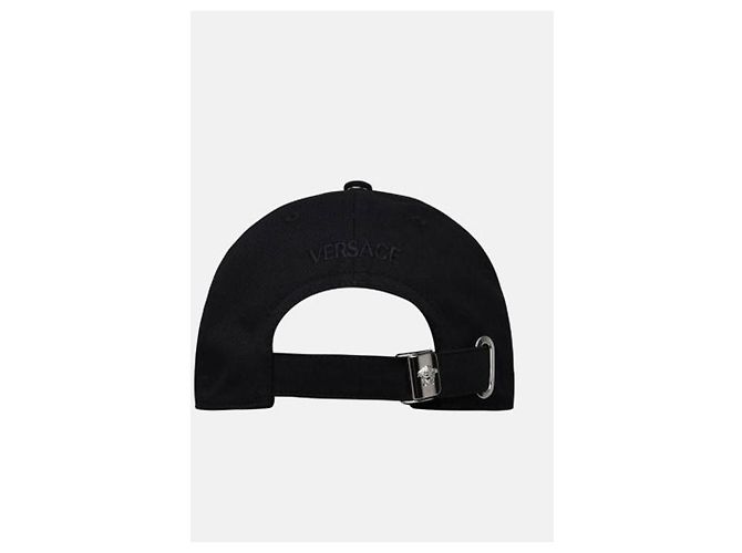 Versace Gorra de béisbol con logo bordado Negro - vista 6