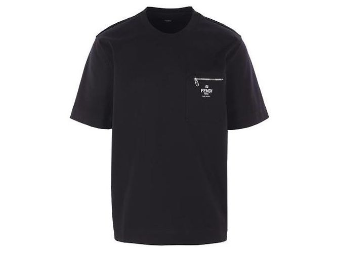 Fendi Baumwoll-T-Shirt - Ansicht 4