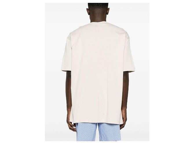 Comme Des Garcons Baumwoll-T-Shirt mit Logo-Schriftzug FO Braun - Ansicht 5