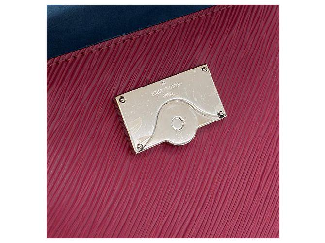 Louis Vuitton [MINI] Damen Epi Cluny Tote Bag Crossbody Mini Beerenrot - Ansicht 11