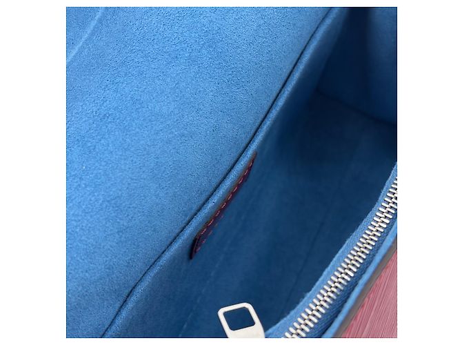 Louis Vuitton [MINI] Damen Epi Cluny Tote Bag Crossbody Mini Beerenrot - Ansicht 14