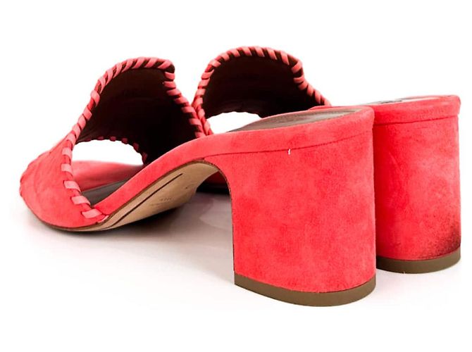 Loro Piana Mule in Suede Charmose per Donne - Estate Rosa - vista 7