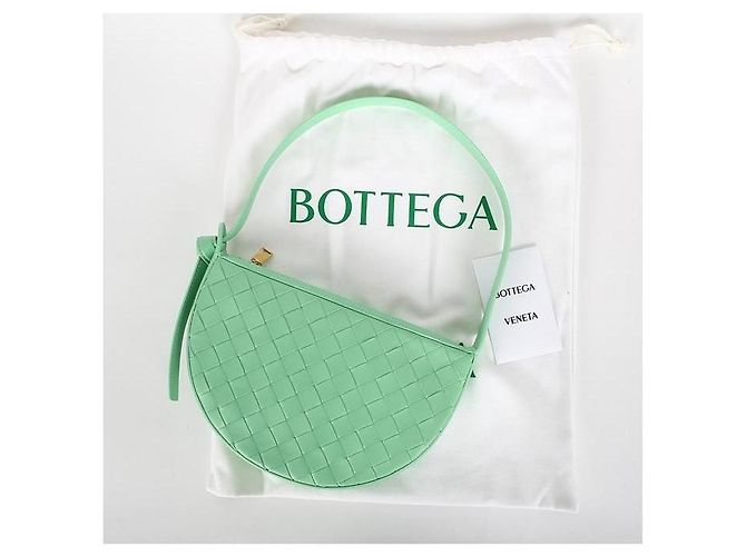 Bottega Veneta Mini borsa a spalla Sunrise Verde - vista 12