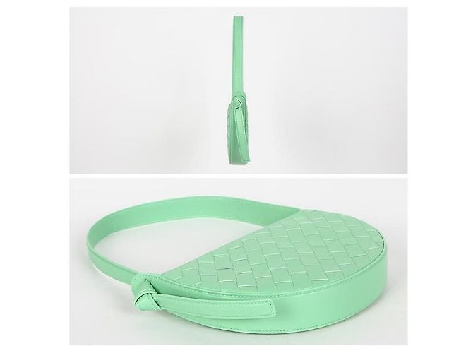 Bottega Veneta Mini borsa a spalla Sunrise Verde - vista 3