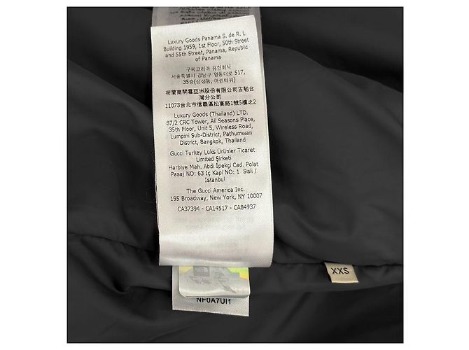 Giacca Mountain Gore-Tex Rossa Nera Gucci The North Face Rosso - vista 13