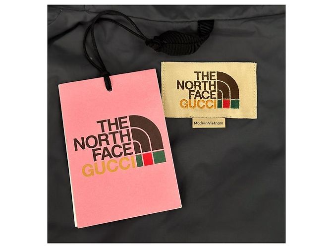 Giacca Mountain Gore-Tex Rossa Nera Gucci The North Face Rosso - vista 14